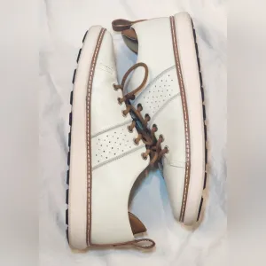 Harmony 783 Classic Walker White Leather W9.5/M8 EU 40.5