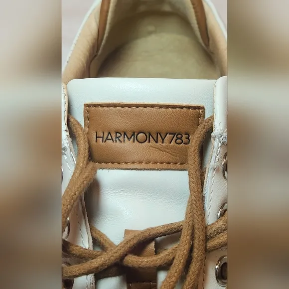 Harmony 783 Classic Walker White Leather W9.5/M8 EU 40.5