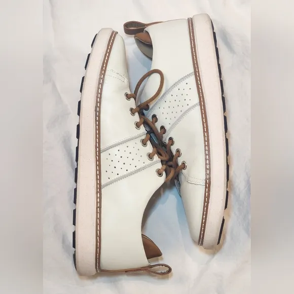 Harmony 783 Classic Walker White Leather W9.5/M8 EU 40.5