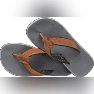 Havaianas Urban Fusion II Sandals - Graphite/Ice Grey Size: Mens 9/10 NWT Unisex