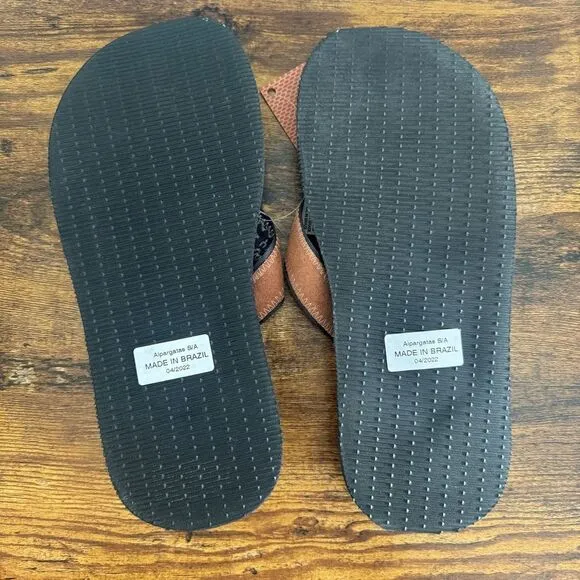 Havaianas Urban Fusion II Sandals - Graphite/Ice Grey Size: Mens 9/10 NWT Unisex