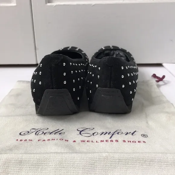 HELLE COMFORT Black Limbi Flats Size 40