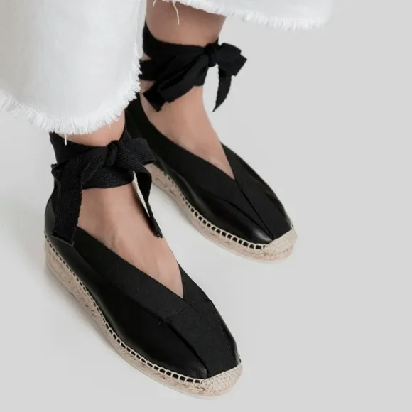 Hereu Horta Espadrilles Ankle Tie