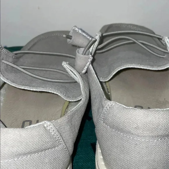 Hey Dude Gray Loafers with Comfortable Slip-On Design