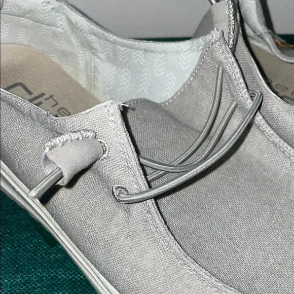 Hey Dude Gray Loafers with Comfortable Slip-On Design