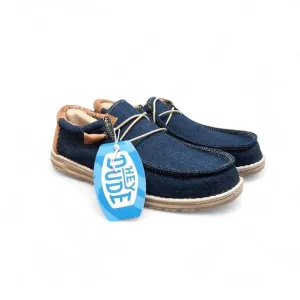 Hey Dude Wally Workerwear Denim Loafers Men's Sizes New Without Box