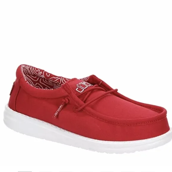 HEY DUDE WALLY YOUTH  RED