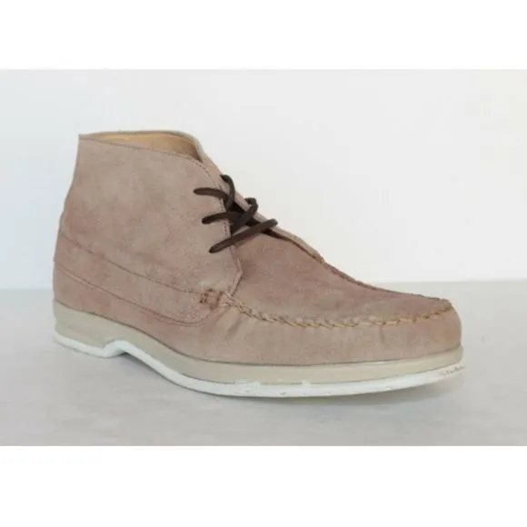 Hitchcock Mens Moccasin Chukka Boots 2670 L Tan