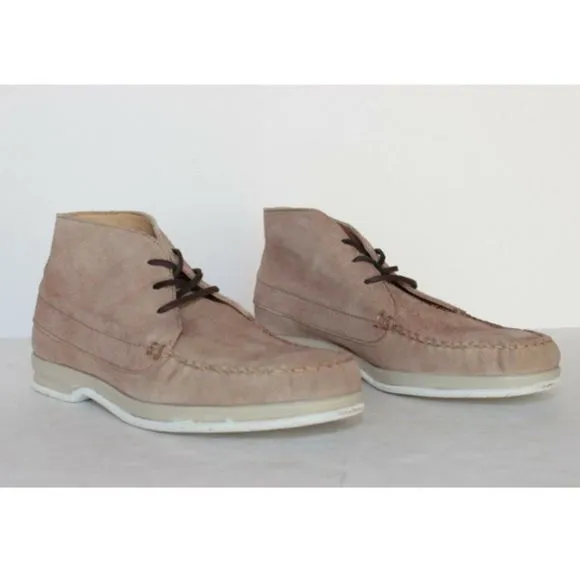 Hitchcock Mens Moccasin Chukka Boots 2670 L Tan