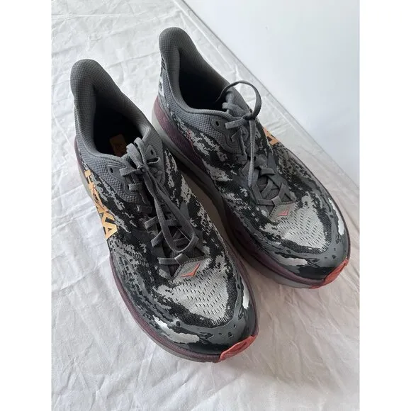 Hoka M Stinson 7 Sneakers Castlerock &amp; Cabernet