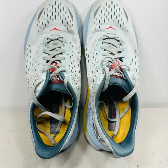 Hoka Mens Trainers Kawana Lace-Up Low-Top Running Sneakers Mesh Size 10