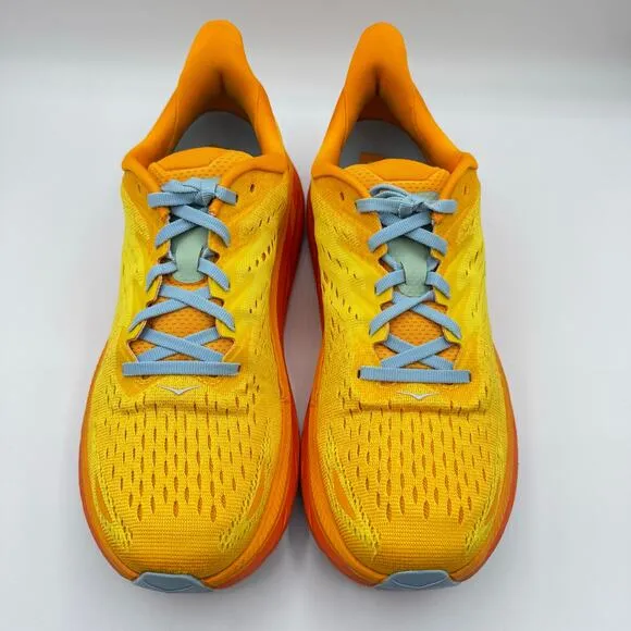 Hoka One One Clifton 8 Radiant Yellow Maize Road-Running Sneakers Men’s 9.5