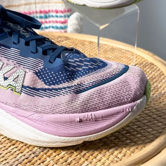 Hoka One One Skyflow Midnight Pink Twilight Road Running Sneakers Women’s 11