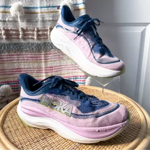 Hoka One One Skyflow Midnight Pink Twilight Road Running Sneakers Women’s 11