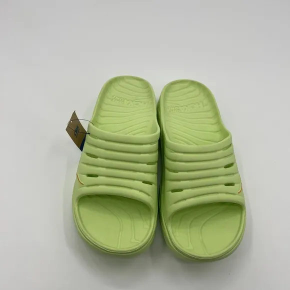 Hoka One U Ora Recovery Slides Mens 15 Buttery Radiant Yellow 1134527 BRYW NEW