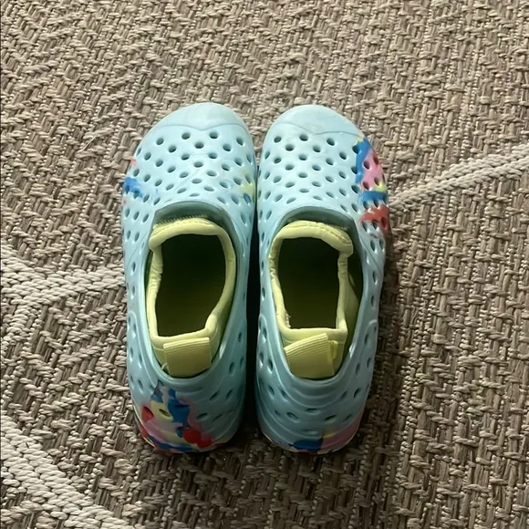 Hunter Girl's Perforated Slip On Sz 1