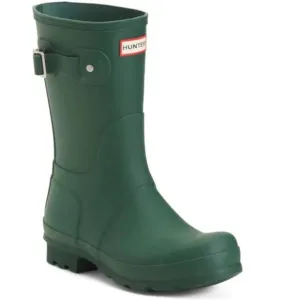 Hunter Green Rain Boots Original Short New in Fell Green Size Men’s 10