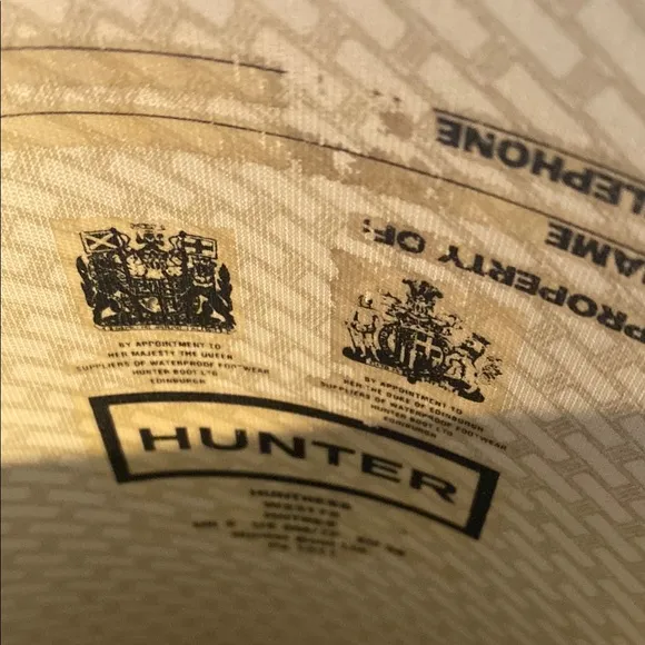 Hunter Green Rain Boots