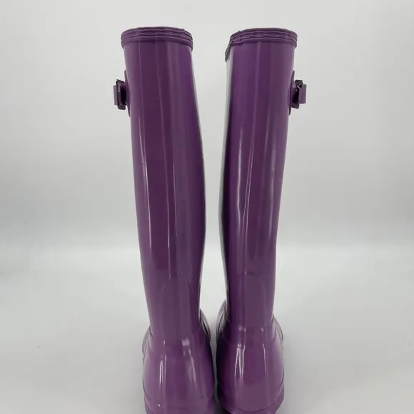 Hunter Purple Waterproof Winter &amp; Rain Boots | Classic Style