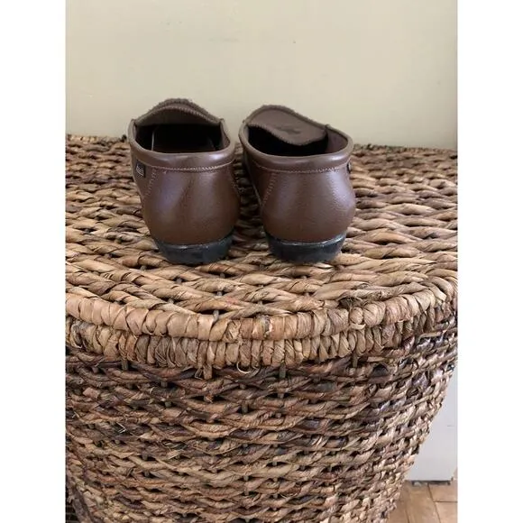 Hunters Run Luxury Loafers Leather Brown Old Money Size 9
