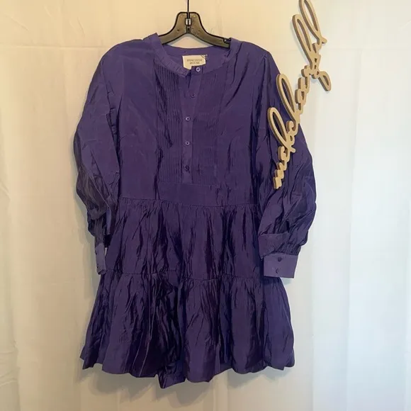 HYACINTH HOUSEPurple Amie Mini Dress