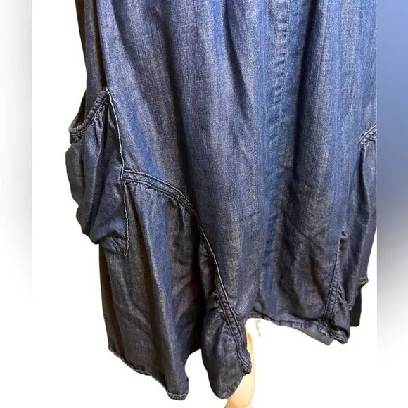 INC International Concepts Denim Sundress