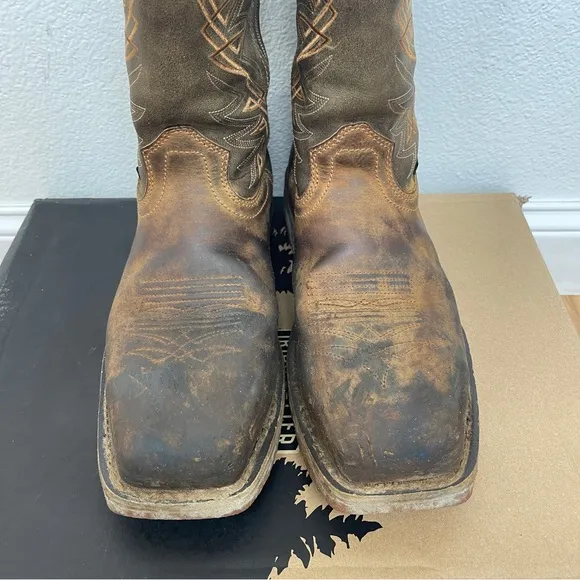 Irish Setter Marshall 11-inch Waterproof Leather Safety Toe Pull-on Boots Size 8