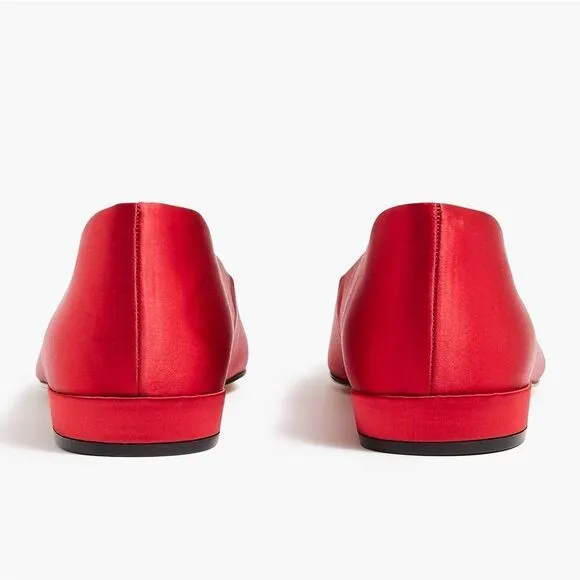 J Crew Crystal Embellished Pointed Toe Flats NIB