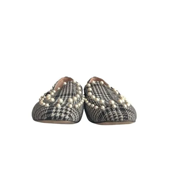 J. Crew Janie Houndstooth Loafers
