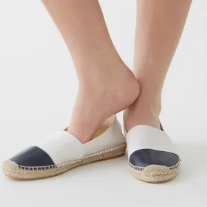 J. Crew Limited-edition Marie Marot X J.Crew espadrilles in cotton and leather