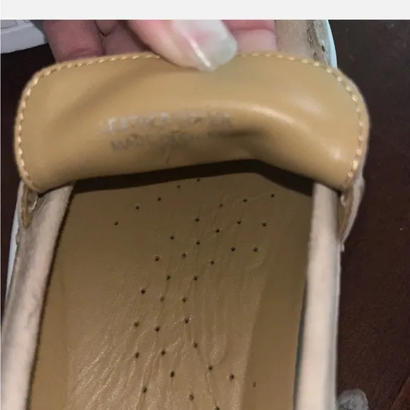 J Slides Tan Loafers EUC