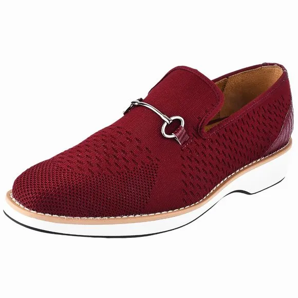 Jack Leather Textile Casual Loafers
