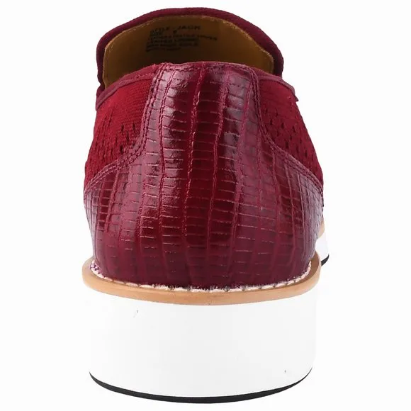 Jack Leather Textile Casual Loafers
