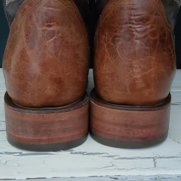 J.B. Dillon 'Reserve' Lizard Skin Cowboy Boots - Men's size 10D