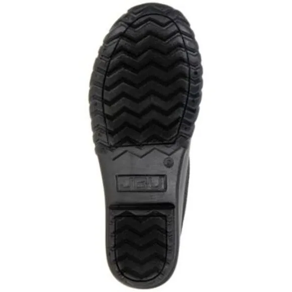 JBU BY JAMBU Mens Black Waterproof Padded Maine Round Toe Lace-Up Duck Boots 8 M