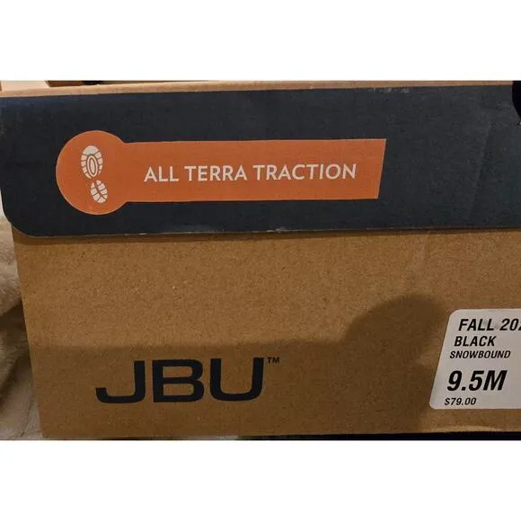 JBU Women's Snowbound Zip Cold-Weather Boots NWT Size 9.5