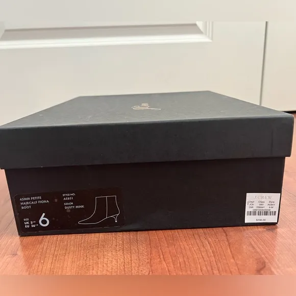 J.Crew Fiona Kitten-heel Ankle Boots in Calf Hair 6.5