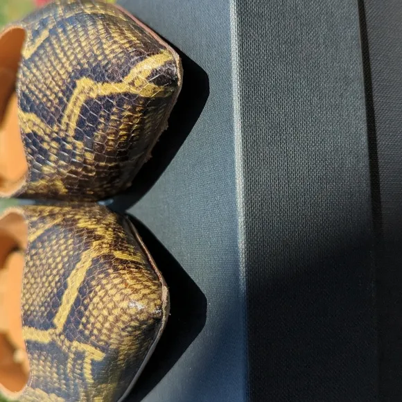 Jerome Dreyfuss snake skin flats 37