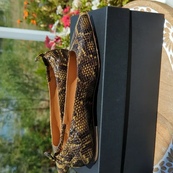 Jerome Dreyfuss snake skin flats 37