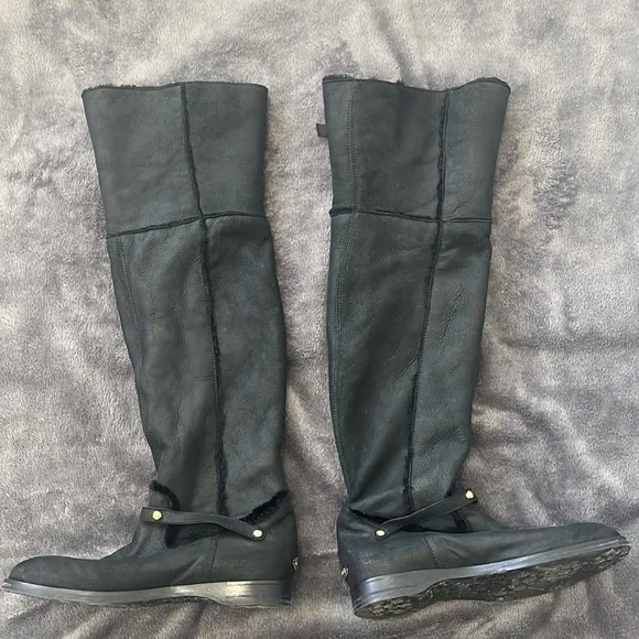 Jimmy Choo over the knee riding boots size 37.5
