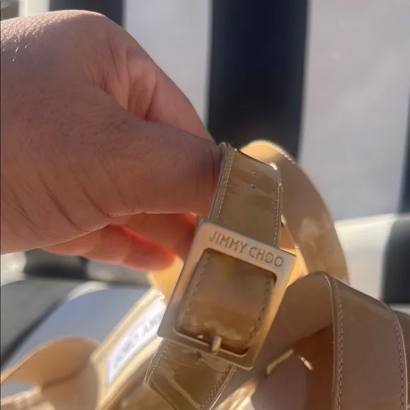 JIMMY CHOO STRAPPY ESPADRILLES