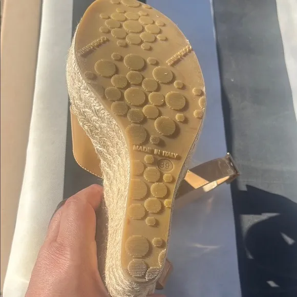 JIMMY CHOO STRAPPY ESPADRILLES