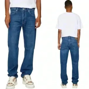 J.LINDEBERG JEANS MENS 31X32 WASH SLIM FIT DESIGNER PREMIUM DENIM NWT CODY SLUB