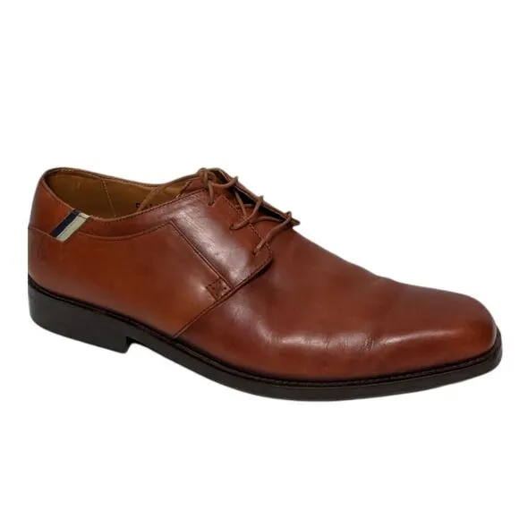 JOHN FLUEVOG Men's Brown Leather Oxford Derby Loafers 9