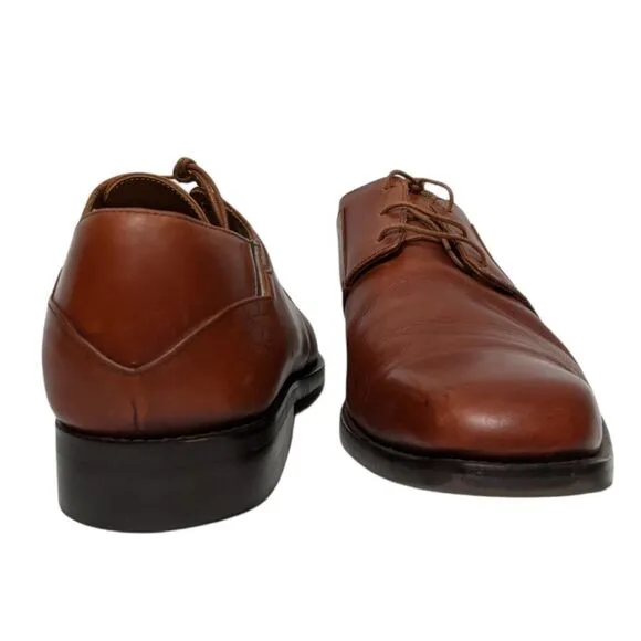 JOHN FLUEVOG Men's Brown Leather Oxford Derby Loafers 9