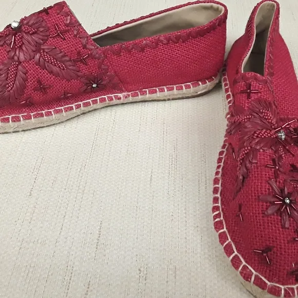 Johnny Was Antik Batik Red Tori Espadrilles