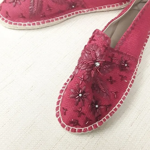 Johnny Was Antik Batik Red Tori Espadrilles