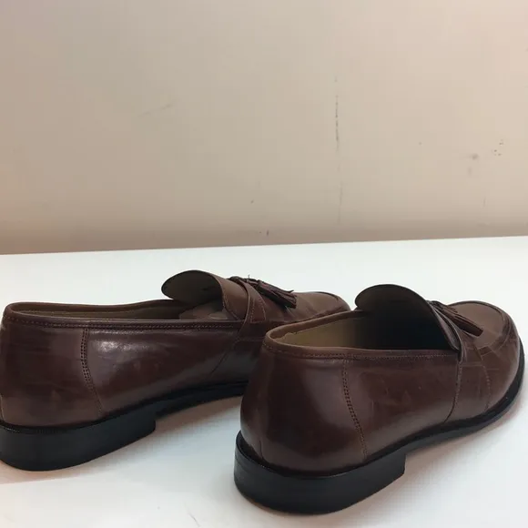 Johnston &amp; Murphy Brown Leather Tassel Loafers
