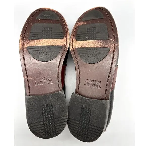 Johnston &amp; Murphy Men’s Aragon II Tassel Detail Loafers Size 8 1/2W