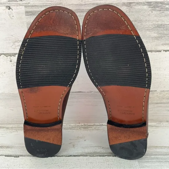 Johnston &amp; Murphy Men’s Size 12M Tassel Slip On Loafers Color-Brown